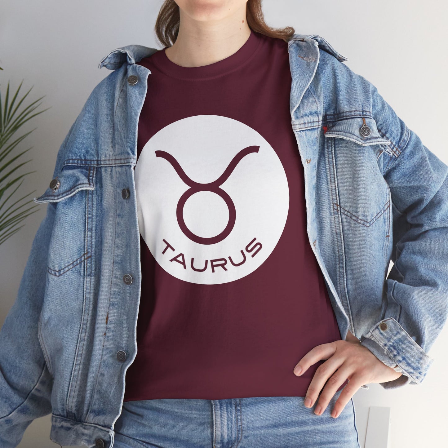 Taurus White Zodiac Sign
