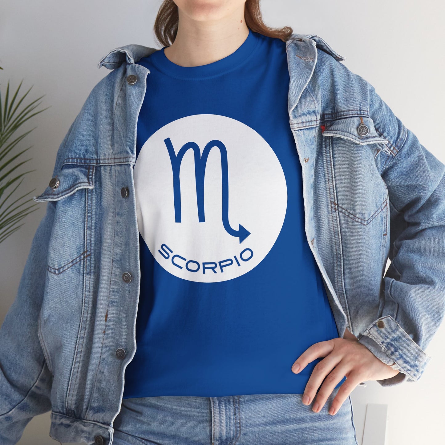 Scorpio White Zodiac Sign