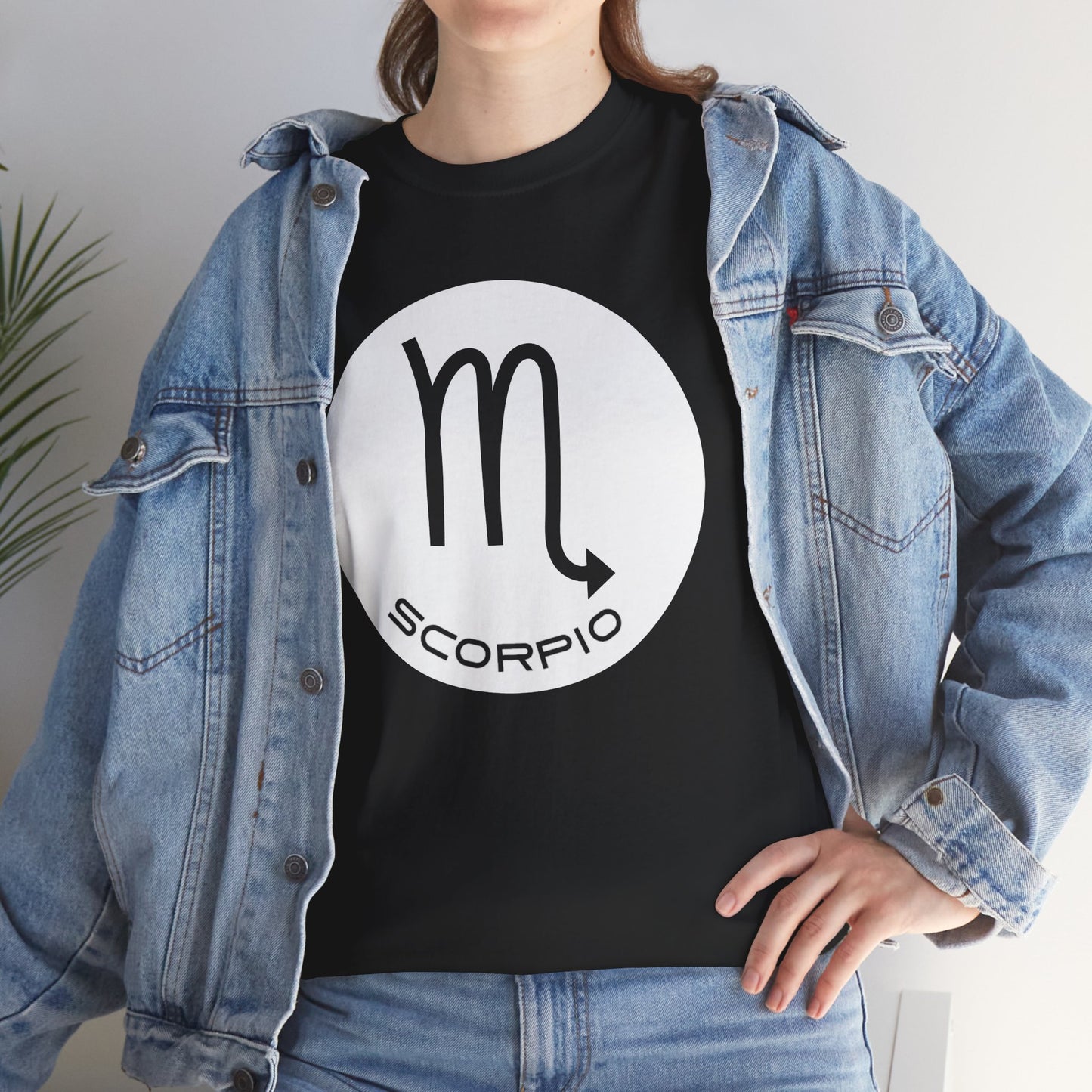 Scorpio White Zodiac Sign
