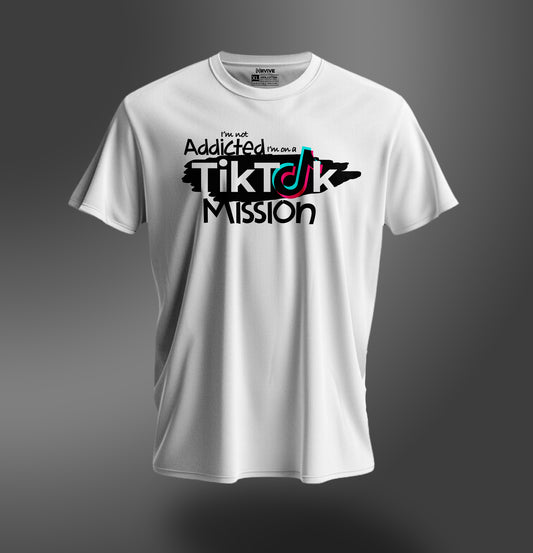 Not Addicted to TikTok Unisex Tee