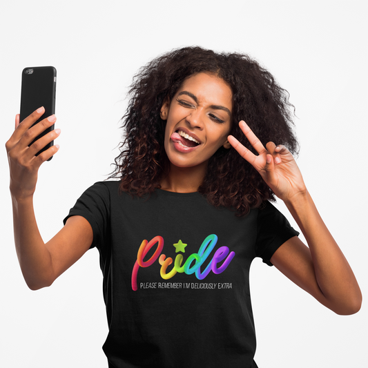 Pride Unisex Cotton, Pride Shirt, LGBTQ+ Statement Graphic Tee