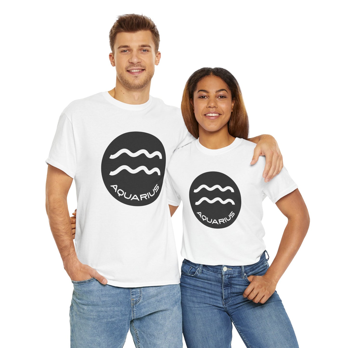 Aquarius Black Zodiac Sign