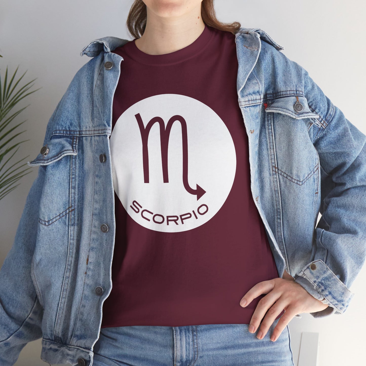 Scorpio White Zodiac Sign
