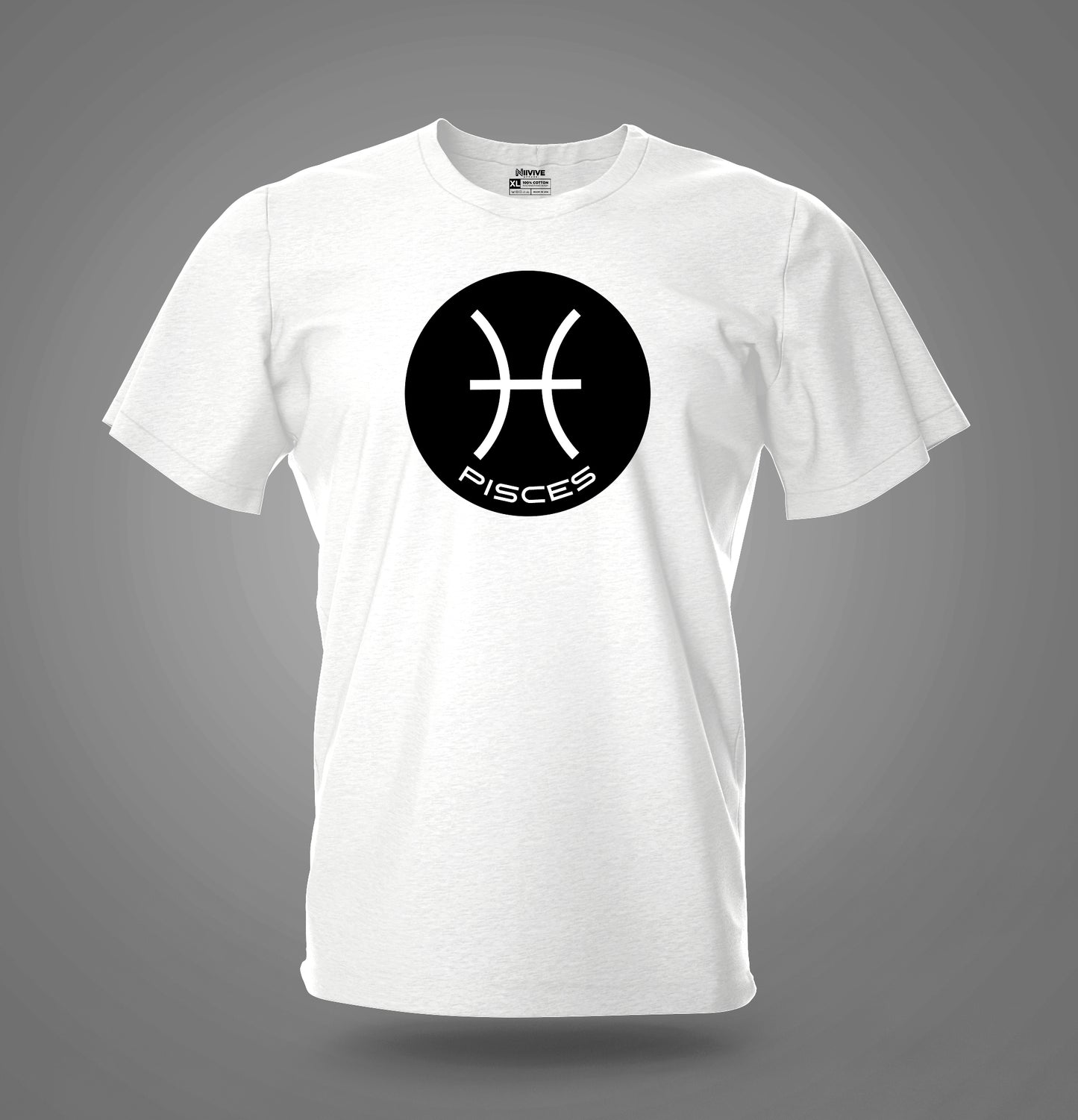 Pisces Black Zodiac Sign