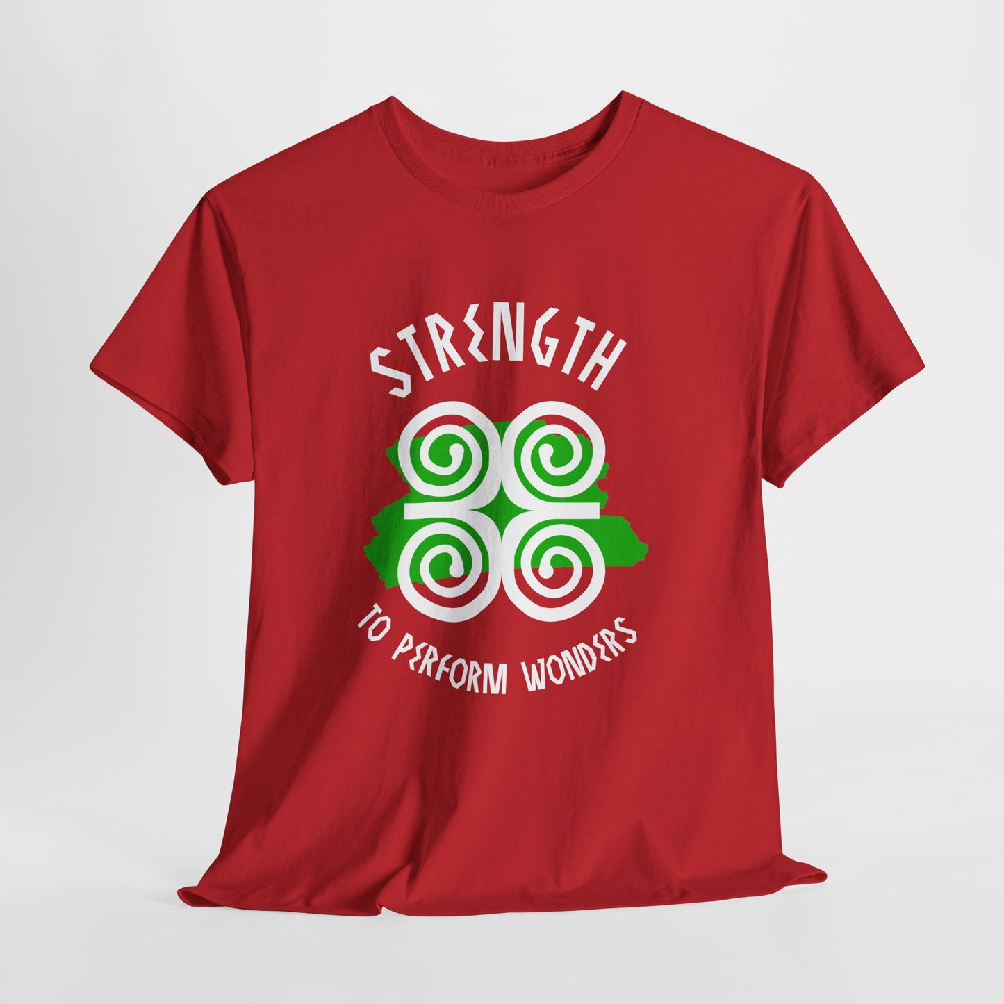 Strength To Perform Wonders  Adinkra Unisex Tee