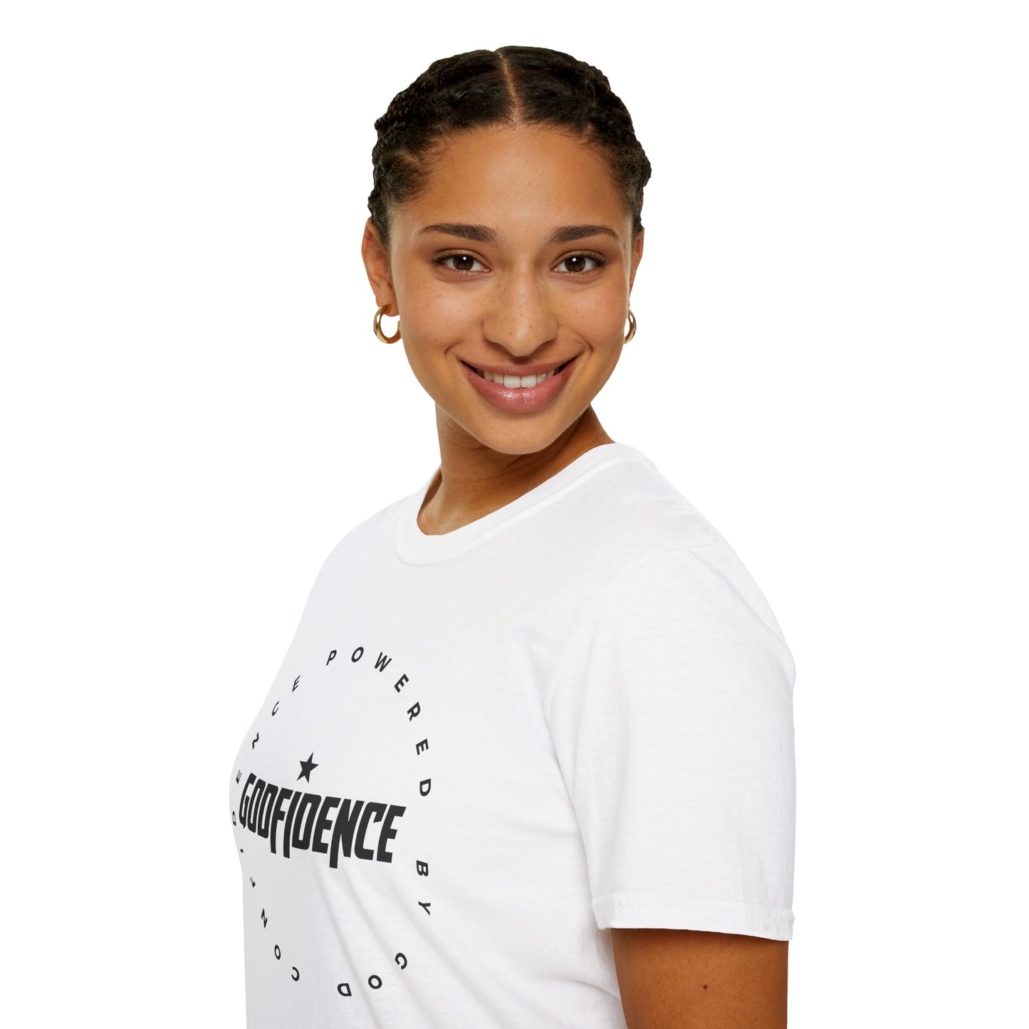 Godfidence Unisex T-Shirt, Motivational Tee, Inspirational Apparel, Gift for Him/Her, Casual Wear