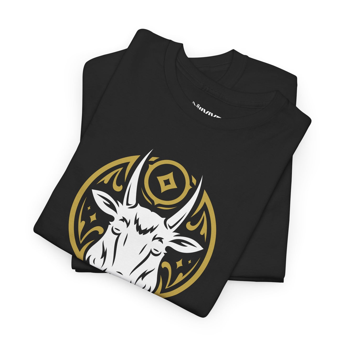 Capricorn Gold Zodiac Tee