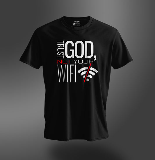 Trust God Black Unisex Tee