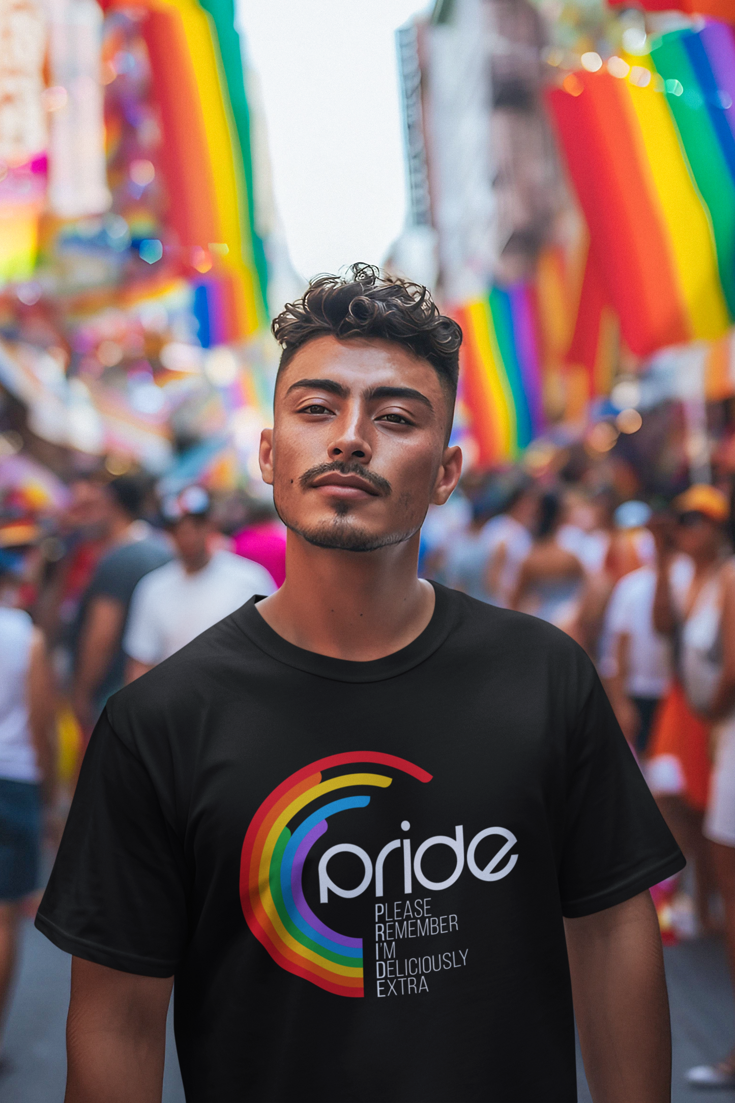 Pride Unisex Cotton, Pride 2 Shirt, LGBTQ+ Statement Graphic Tee