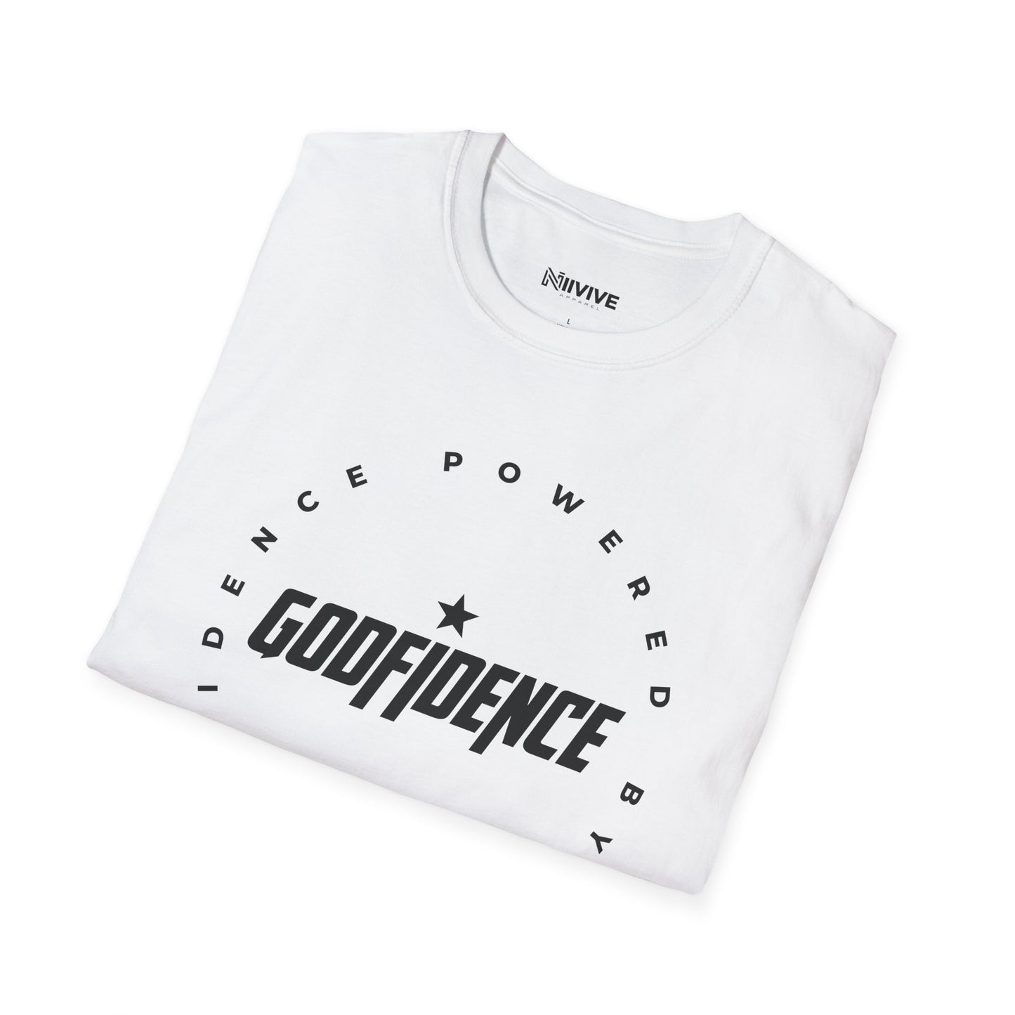 Godfidence Unisex T-Shirt, Motivational Tee, Inspirational Apparel, Gift for Him/Her, Casual Wear