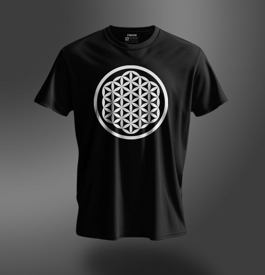 FOL White Monogram Print